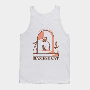 Siamese Cat Tank Top